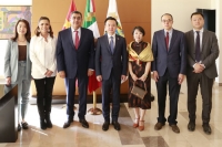 SCP con embajadores de China y Unión Europea