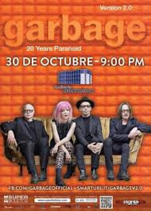 Promoción de 2x1 para Garbage en Puebla