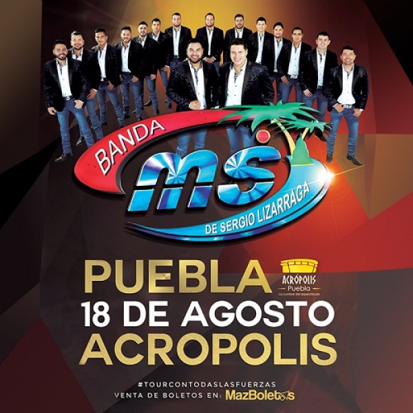 Banda MS regresa a Acrópolis Puebla