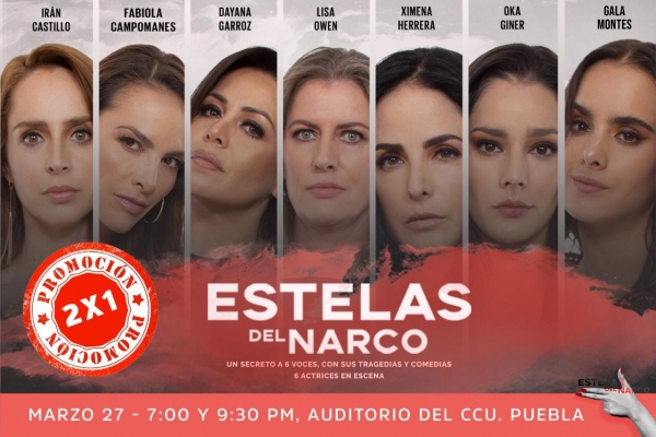 Estelas del Narco en Puebla