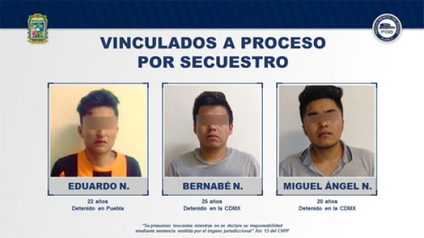 Vinculación a proceso de 3 presuntos secuestradores colombianos
