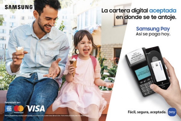 Samsung Pay se convierte en la cartera digital más utilizada en México y Latinoamérica