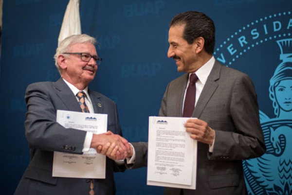 BUAP firma Carta de Entendimiento con la New Mexico Tech University