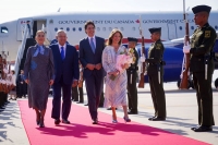 Bienvenida al primer ministro de Canadá, Justin Trudeau