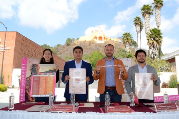 San Andrés Cholula presenta la cartelera del festival equinoccio 2019