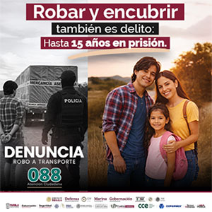 Banner “NO TE COLUDAS, SEGURIDAD EN CARRETERAS”