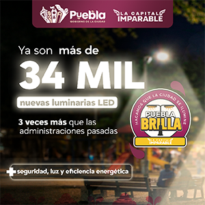 Banner “Puebla Brilla ”