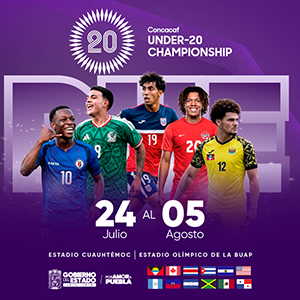Banner “CAMPEONATO SUB20 CONCACAF”