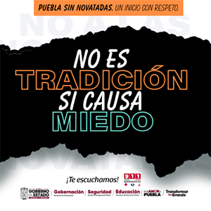 Banner “SIN BULLYING”