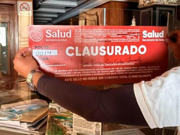 DPRIS clausura clínica de Especialidades Médico Quirúrgicas