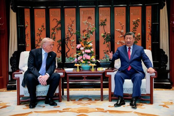 Donald Trump, presidente de EE.UU. | Xi Jinping, presidente de China