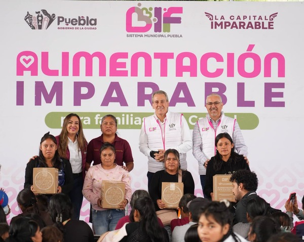 Llegan apoyos alimentarios a San Andrés Azumiatla