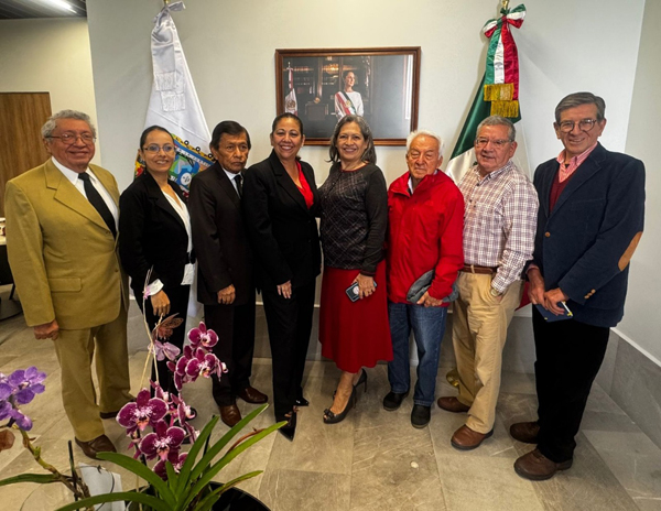 Periodistas se reunieron con Laura Artemisa García Chávez