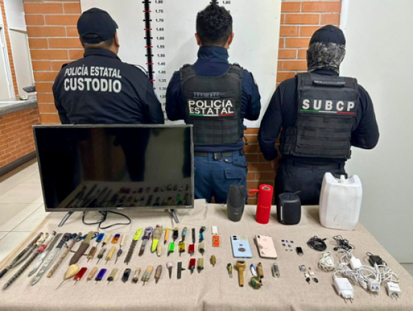 Orden y control en Penal de Tepexi: SSP