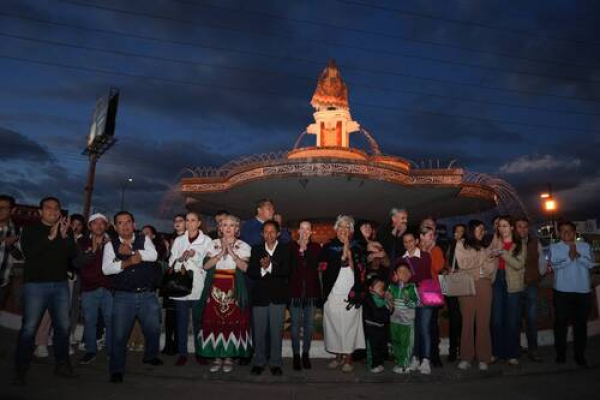Fuente de la China Poblana está renovada: Ayuntamiento