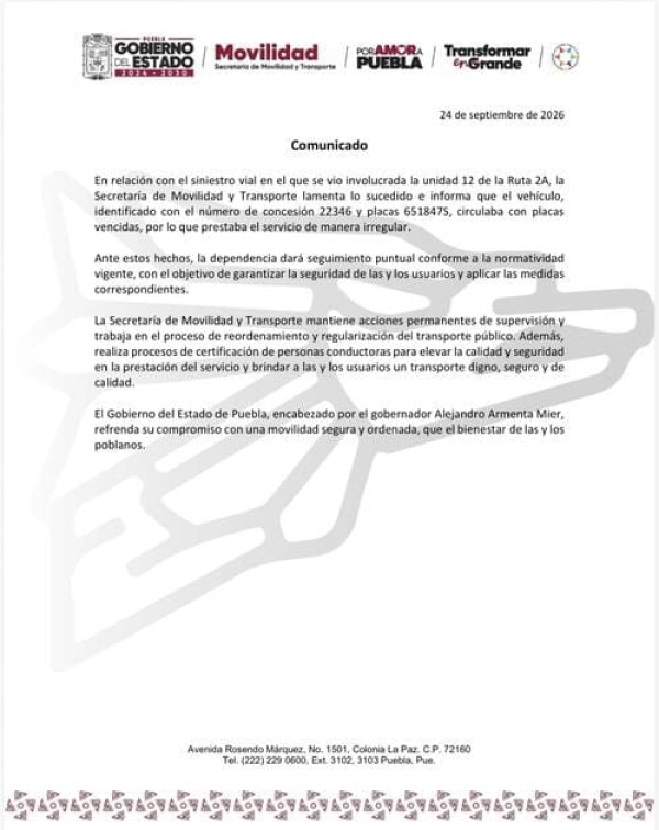 Ruta 2A prestaba servicio de forma irregular: SMT