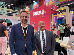 Puebla proyecta turismo religioso y gastron&oacute;mico en FITUR
