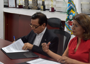 Fomentar la formación estudiantil, firma del convenio Conalep Puebla y UTH