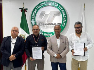Universidades de Amozoc y Tecamachalco fortalecen alianza académica