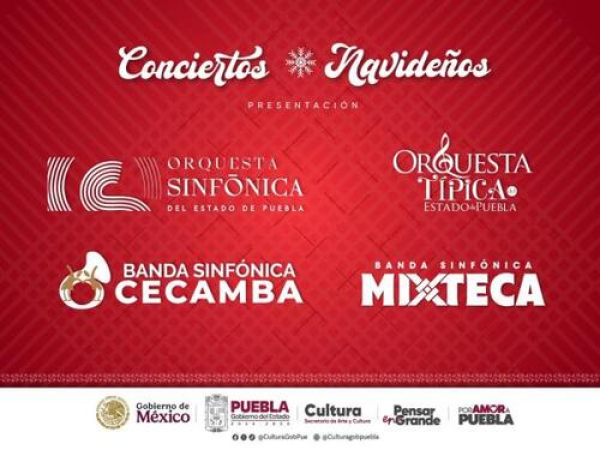 ¡Escápate a la temporada de conciertos navideños!