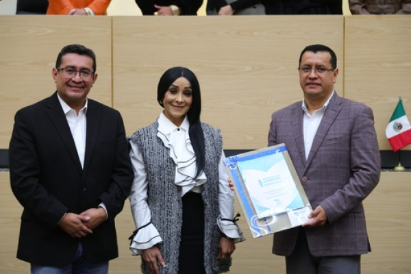 Congreso recibe Informe Anual de la CDH Puebla