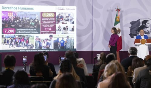 Sheinbaum destaca resultados de la Secretaría de Gobernación