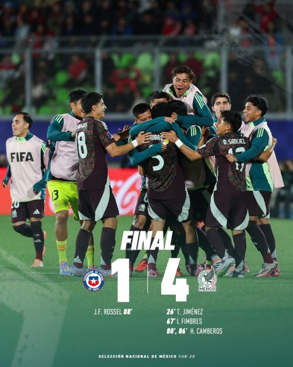 México derrota a Chile