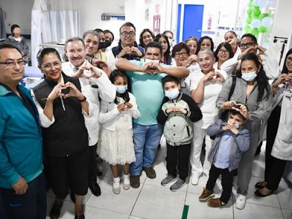 Hospital para la Niñez Poblana logra trasplante exitoso