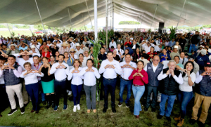 Llegan 20 mdp para el campo y obra comunitaria