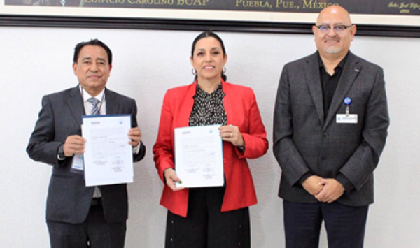 Firma convenio BUAP e IEDEP en pro del sector académico