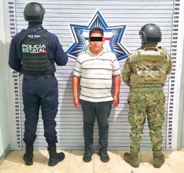 SSP y SEMAR detienen a integrante de “Los Millonarios”