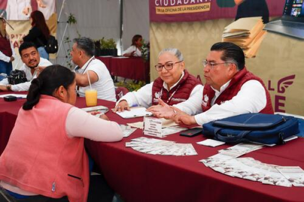 Acerca Gobierno de la Ciudad módulos de atención con Jornada Imparable en Santo Tomás Chautla