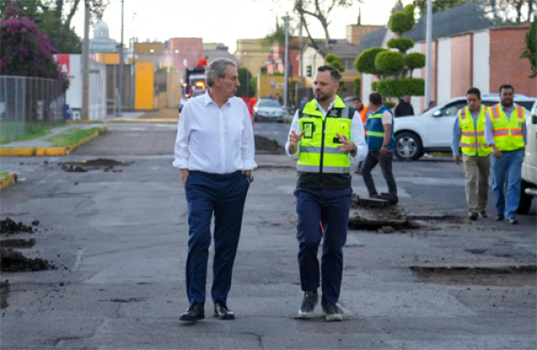 El Ayuntamiento de Puebla ha tapado 50 mil baches