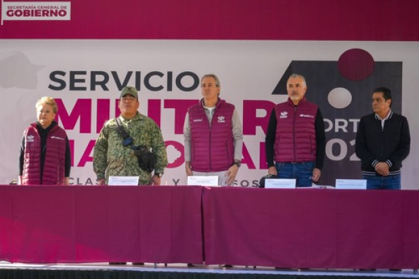 Realizan Sorteo del Servicio Militar Nacional 2025