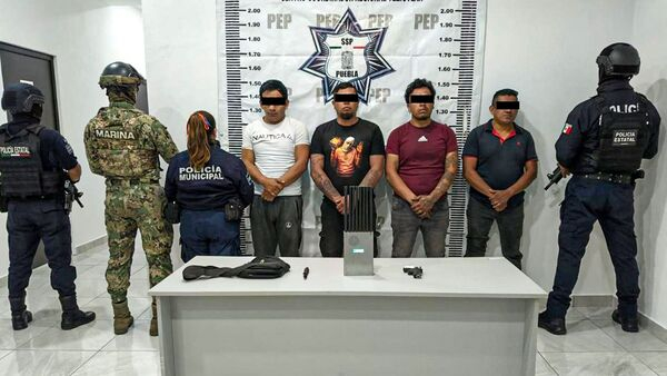 En Zautla, cae banda dedicada al robo a transportistas