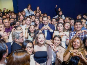 Jóvenes, motor de la transformación de Puebla