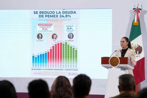 PEMEX debe de producir 1.8 millones de barriles diarios hasta el 2030