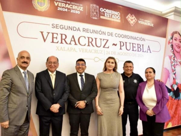 Puebla y Veracruz refuerzan coordinación en seguridad