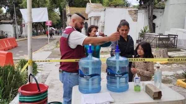 Puebla Capital inicia operativo en Panteón Municipal