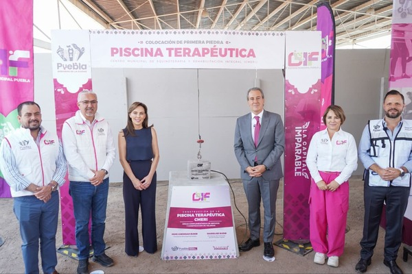 Inicia construción de piscina terapéutica del CMERI