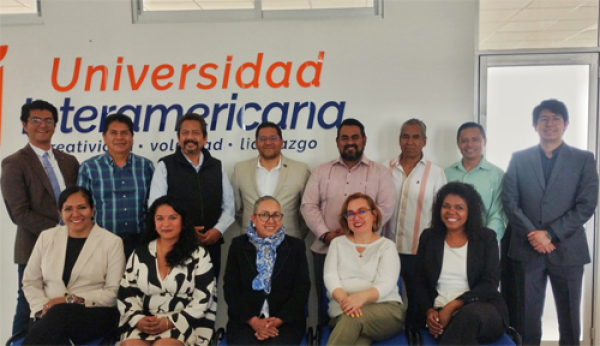 Firman convenio COBAEP y Universidad Interamericana