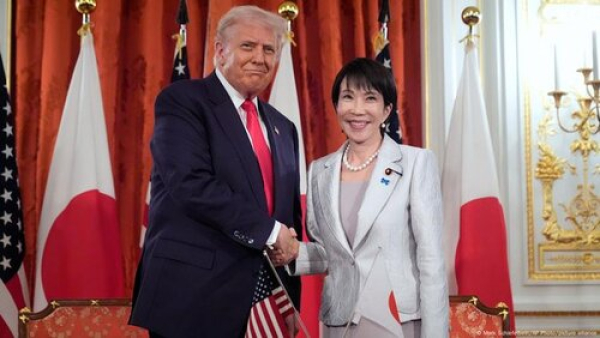 Donald Trump, presidente de EE.UU. |  Sanae Takaichi, primer ministra de Japón 