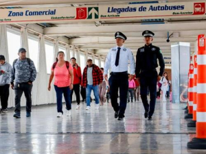 Policía Auxiliar presente en operativo “Vacaciones Seguras”