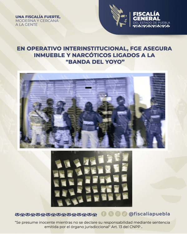 Incautan drogas ligadas a la "Banda del Yoyo”