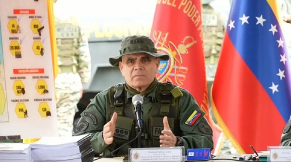 Vladimir Padrino, ministro de Defensa de Venezuela
