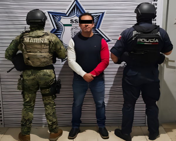 Detienen SSP y SEMAR objetivo prioritario en Puebla capital
