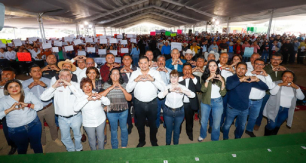Obra comunitaria para 84 proyectos