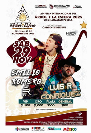 Emilio Romero se presentará en la Feria de Chignahuapan
