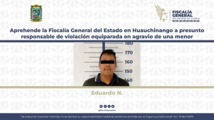 Detienen a presunto violador en Huauchinango