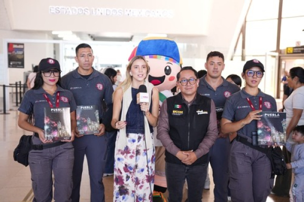 Puebla fortalece conectividad aérea: Turismo